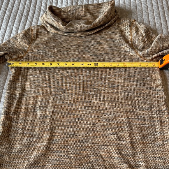 Natural Reflections Tan Cowl Neck Sweater - Picture 5 of 6